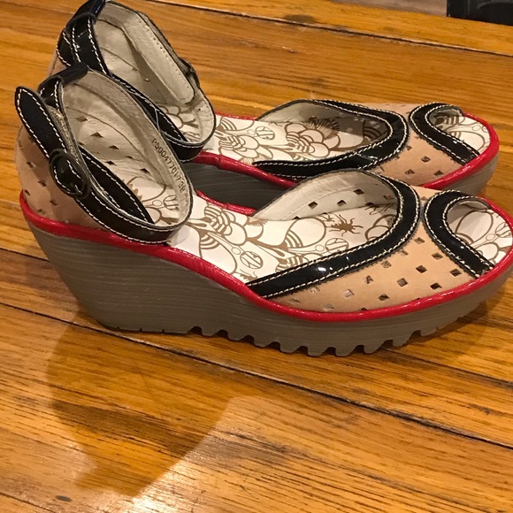 Fly London Wedge sandals - Picture 2 of 6